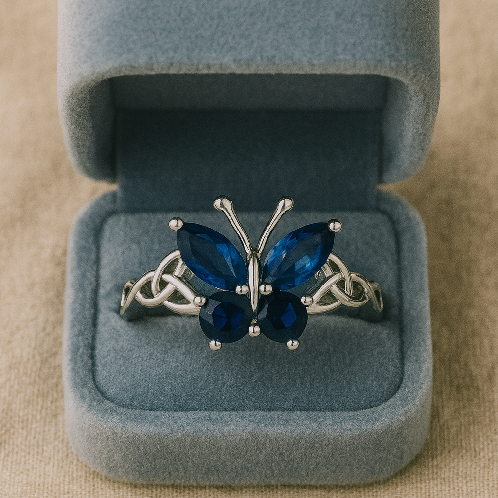 Luminara Butterfly Ring