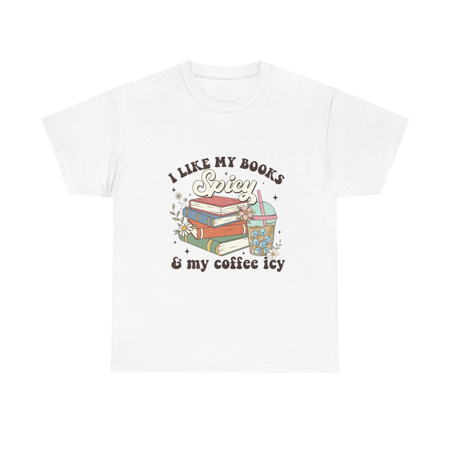 Spicy Books & Icy Coffee T-Shirt