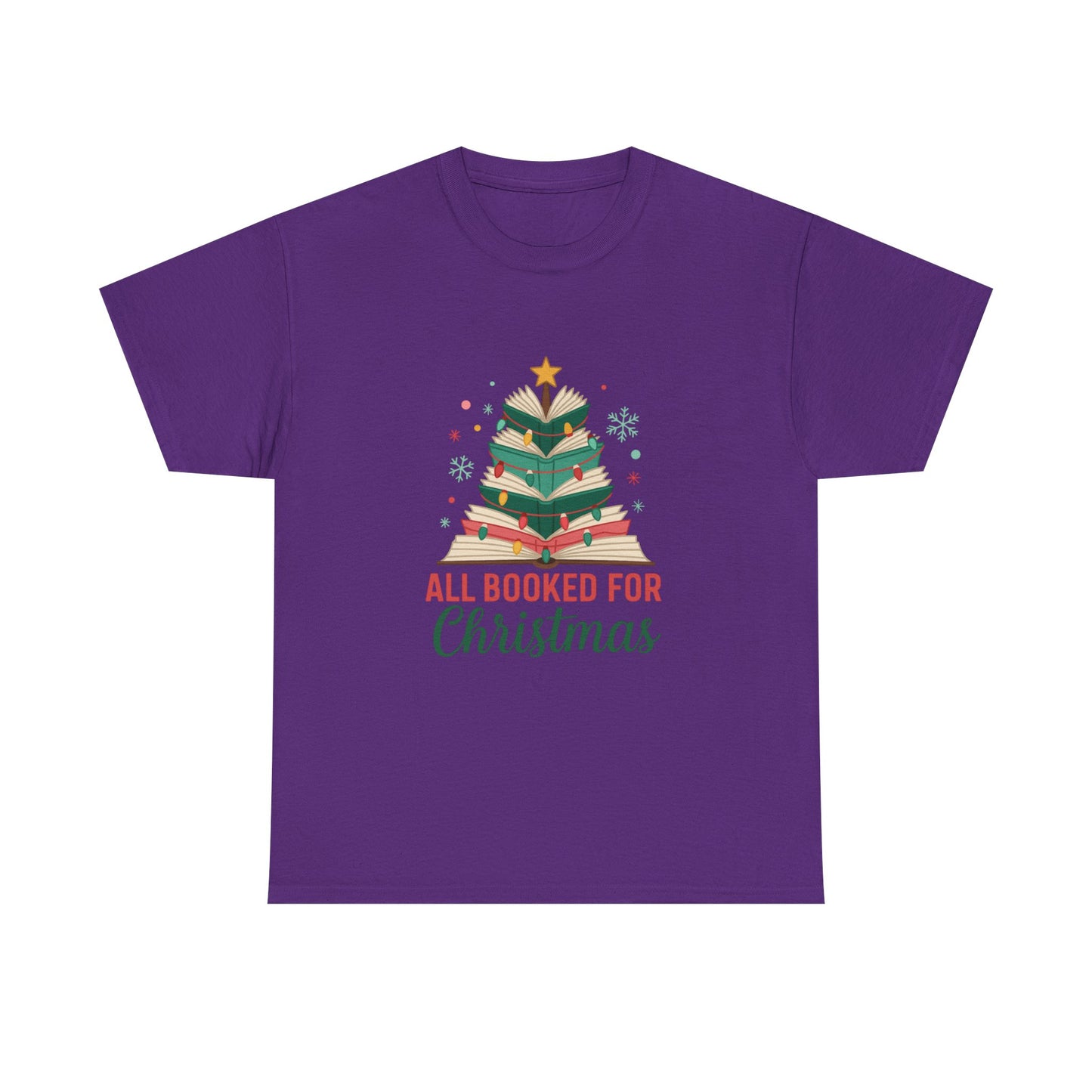 All Booked for Christmas T-Shirt