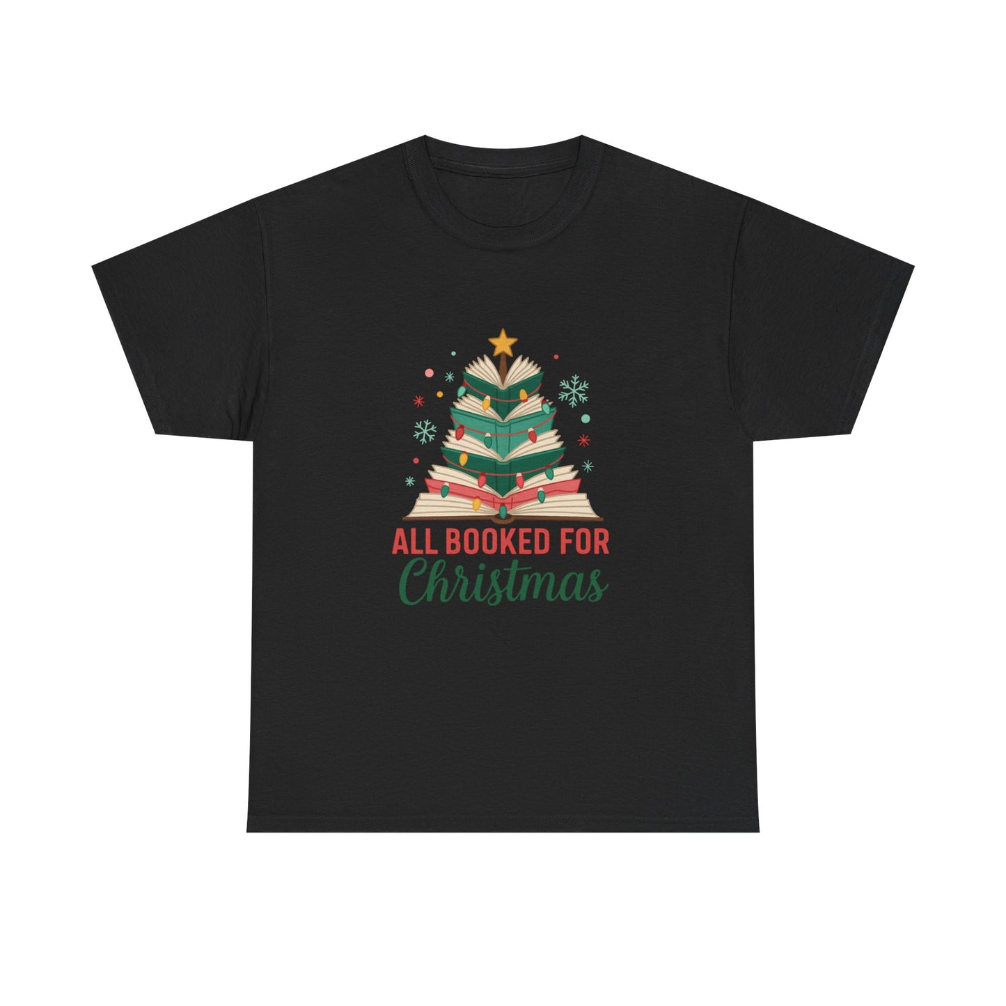 All Booked for Christmas T-Shirt