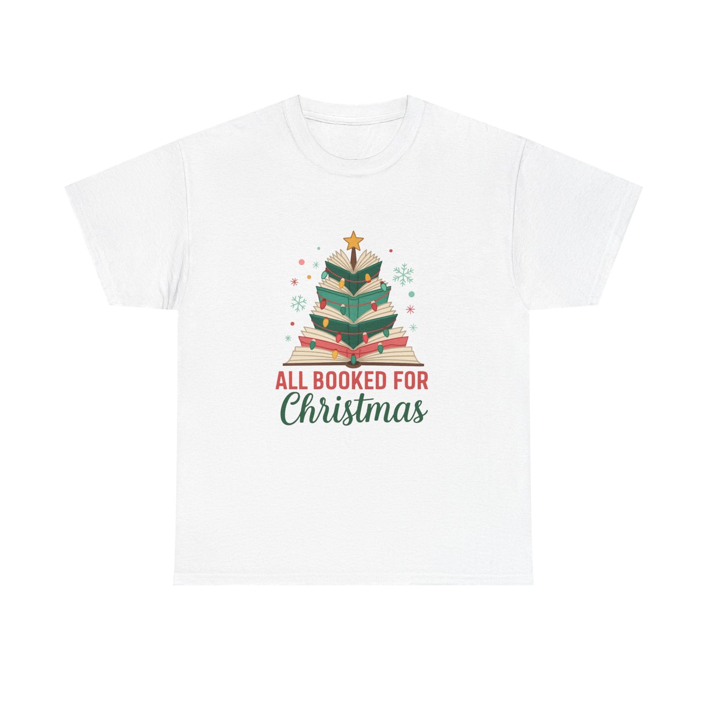 All Booked for Christmas T-Shirt
