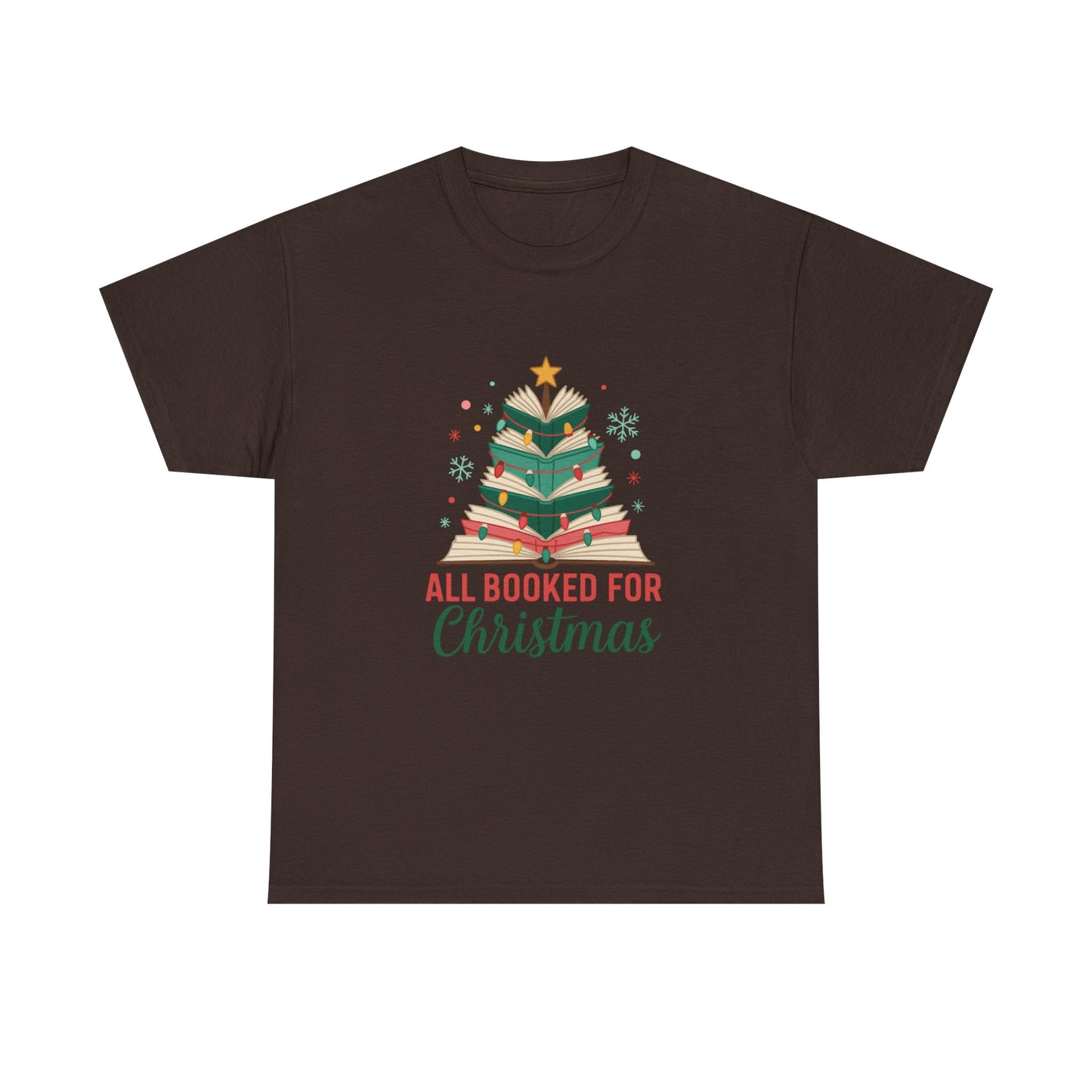 All Booked for Christmas T-Shirt