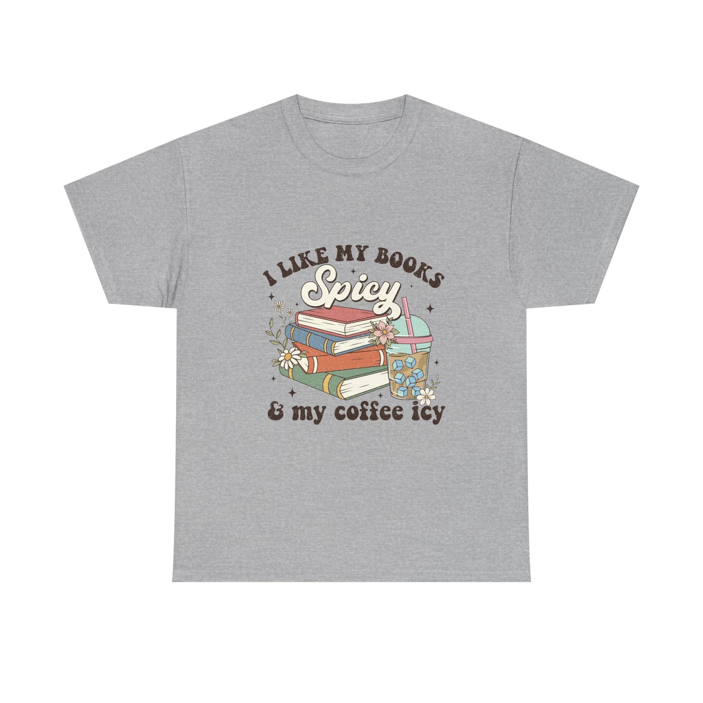 Spicy Books & Icy Coffee T-Shirt