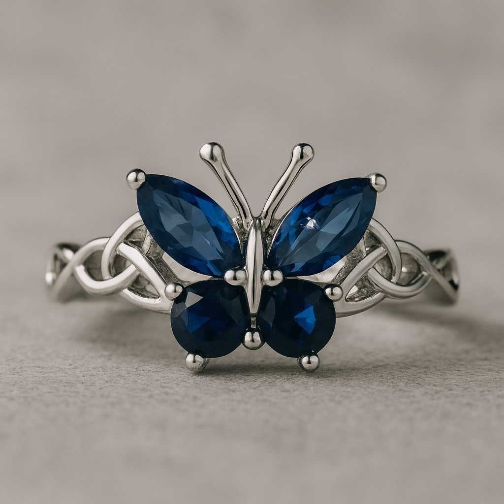 Luminara Butterfly Ring