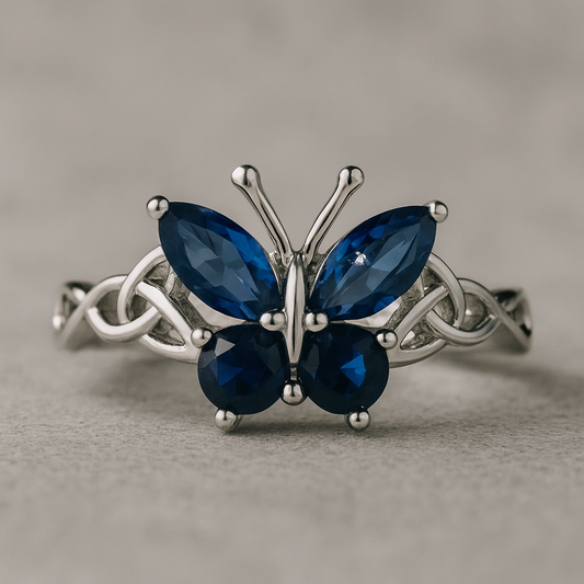 Luminara Butterfly Ring