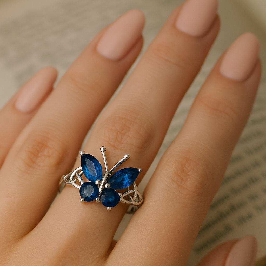 Luminara Butterfly Ring
